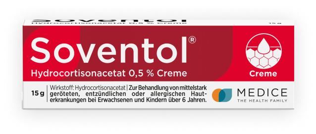 Packung Soventol Hydrocortisonacetat 0,5% Creme
