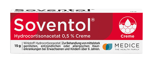 Packung Soventol Hydrocortisonacetat 0,5% Creme