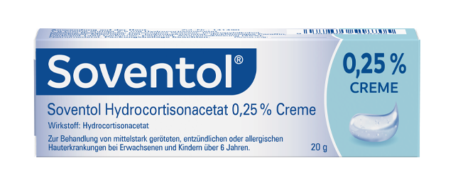 Mehr zu Soventol HydroCortison 0,25% Creme